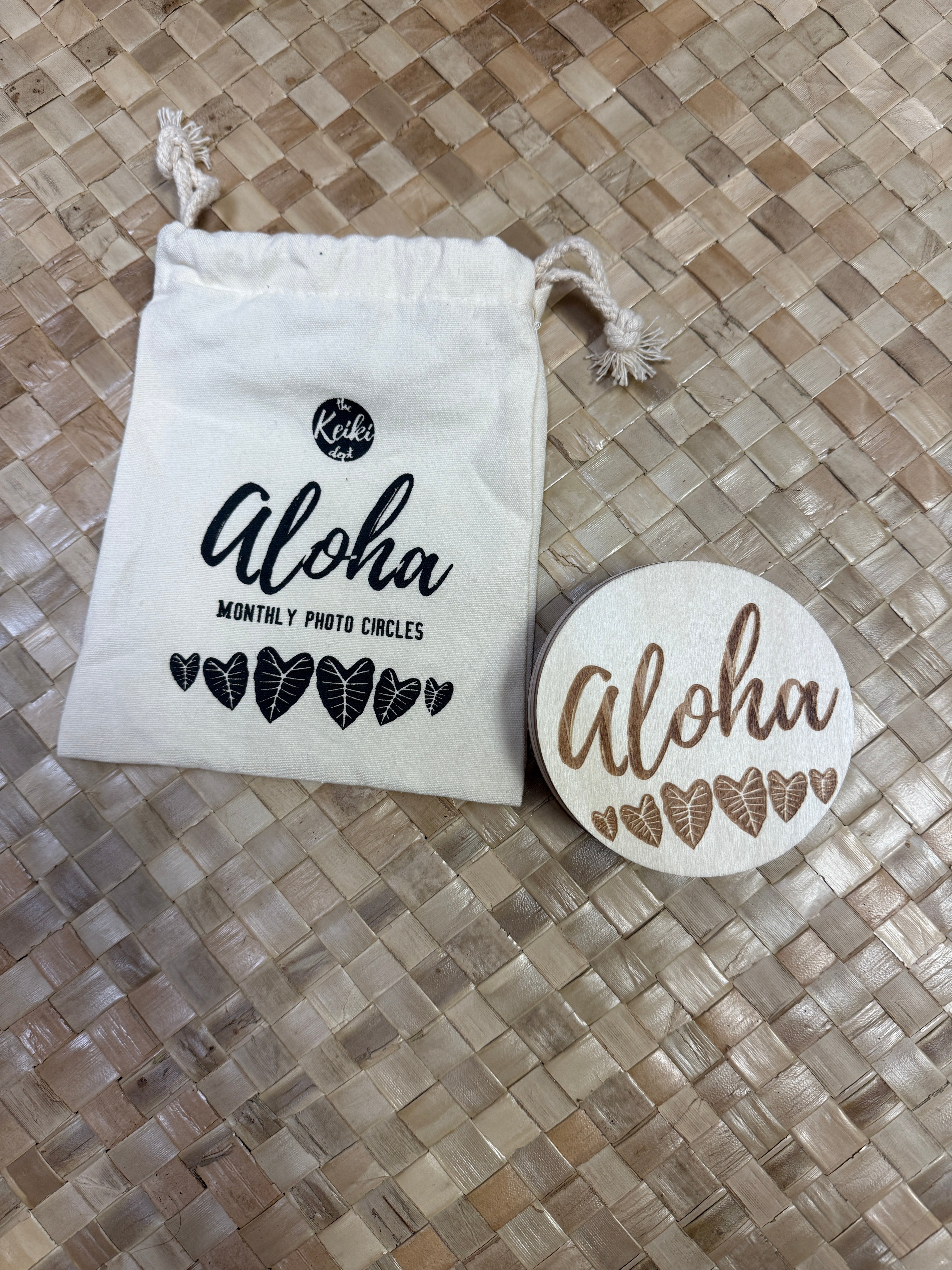 Aloha Monthly Photo Circles