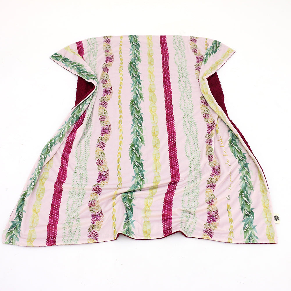 Lei Poinaole Minky Blanket