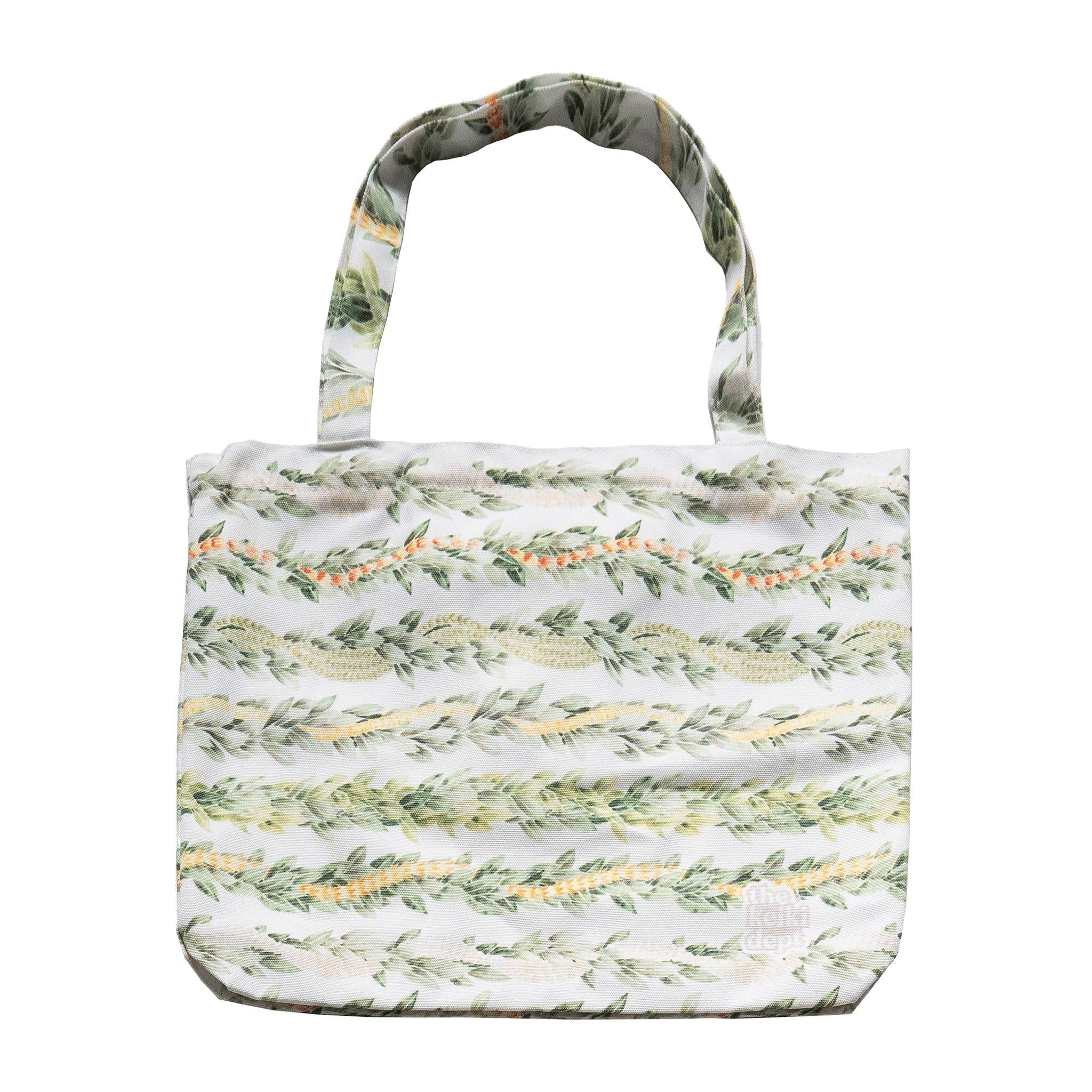 Lei Maile Canvas Zipper Tote Bag
