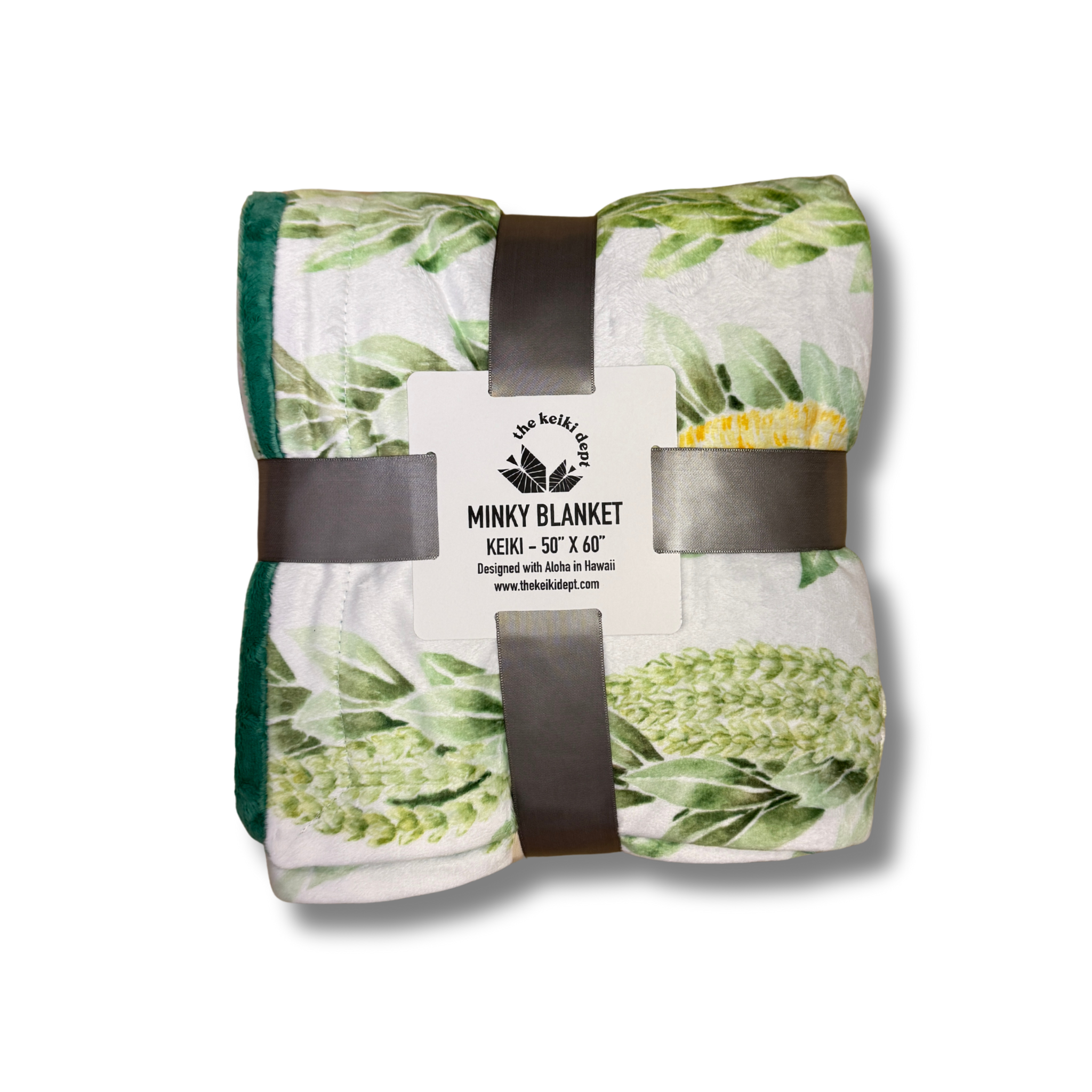 Lei Maile Minky Blanket