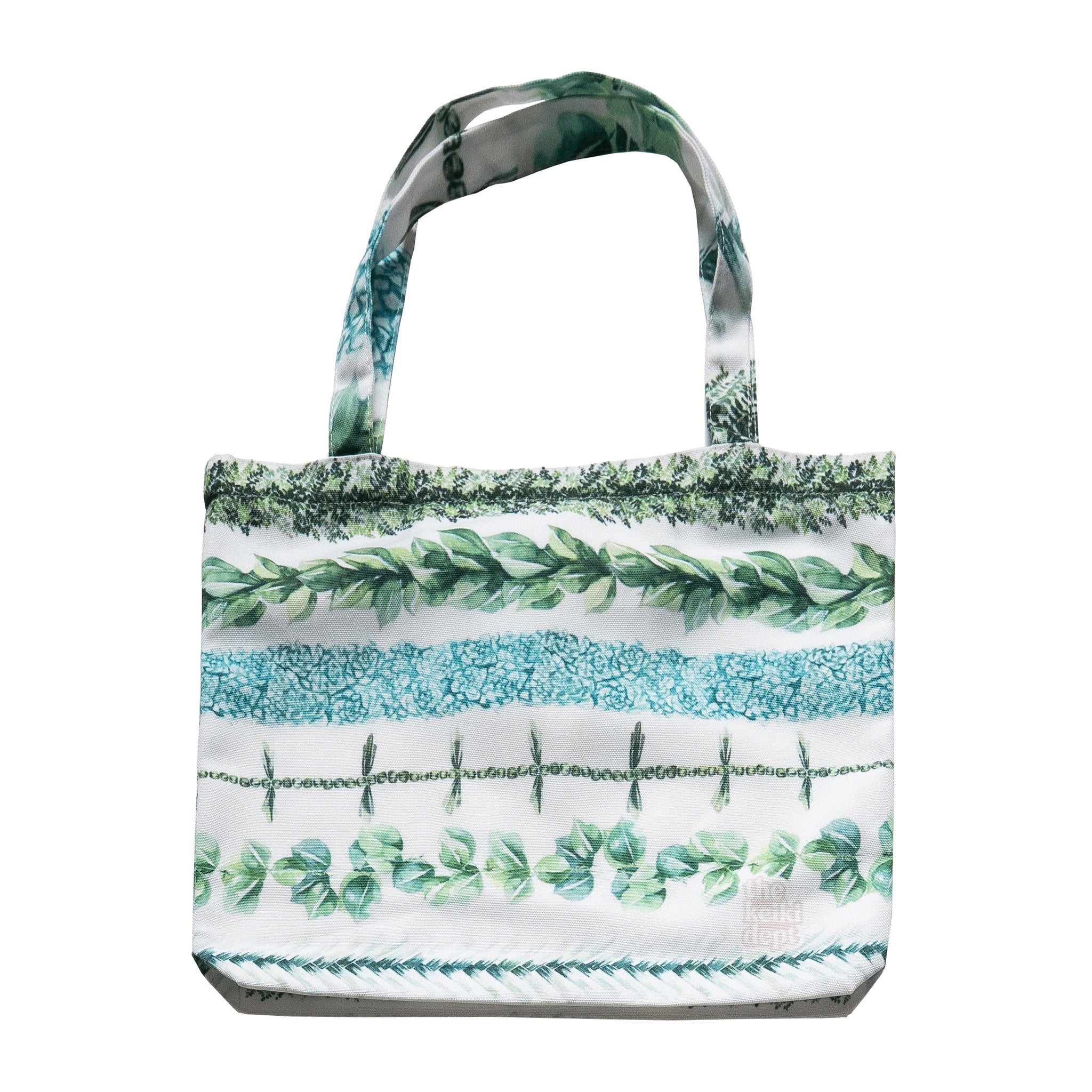 Lei Omaomao Canvas Zipper Tote Bag