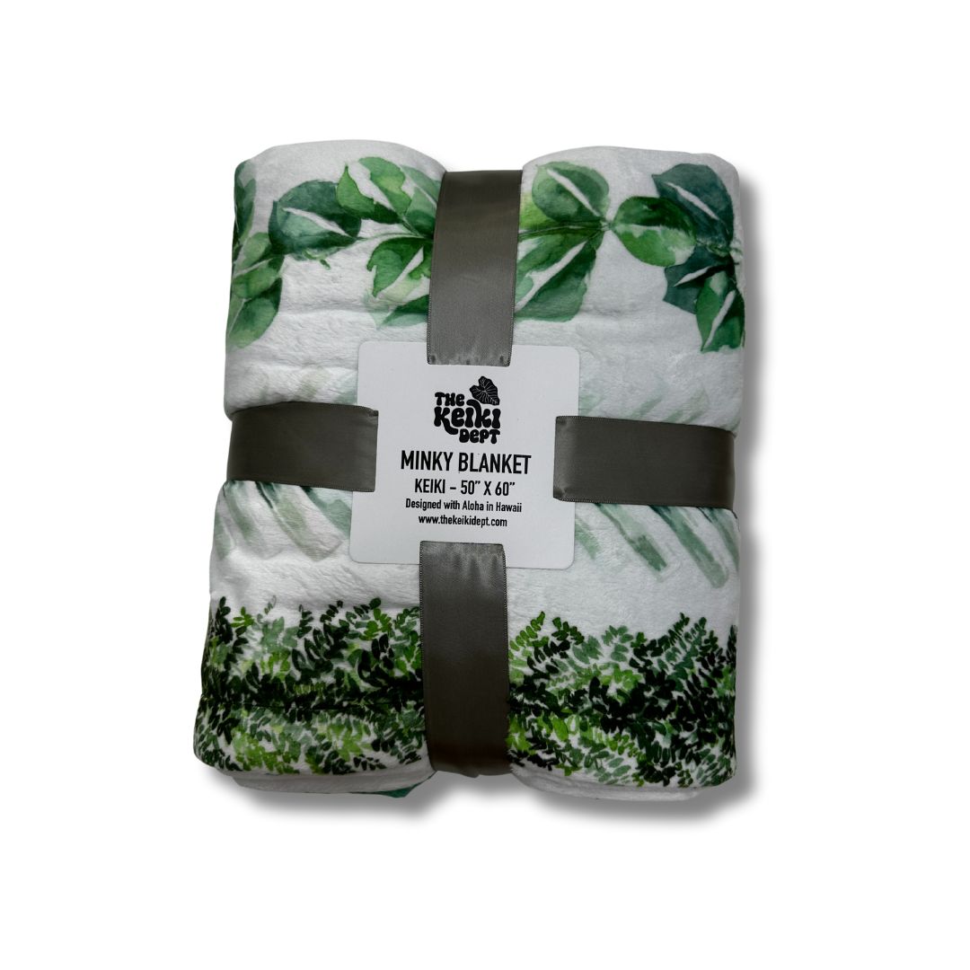 Lei Omaomao Minky Blanket