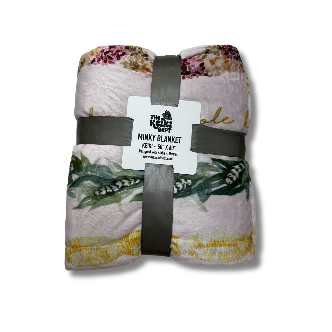Lei Poinaole Minky Blanket