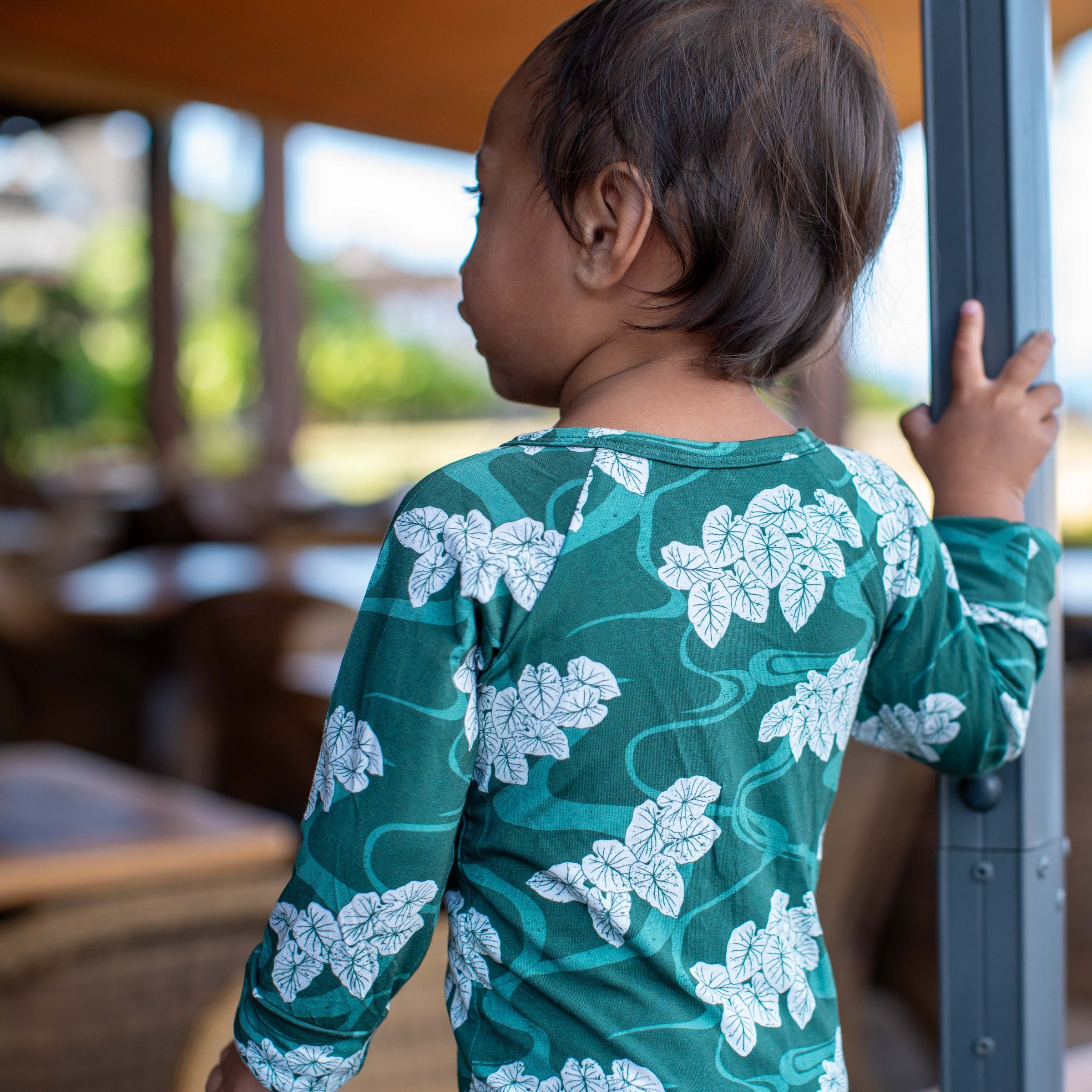 Hawaiian Loʻi Po Bamboo Coverall
