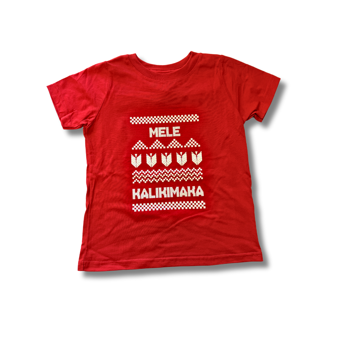 Mele Kalikimaka Ugly Christmas Keiki Tees