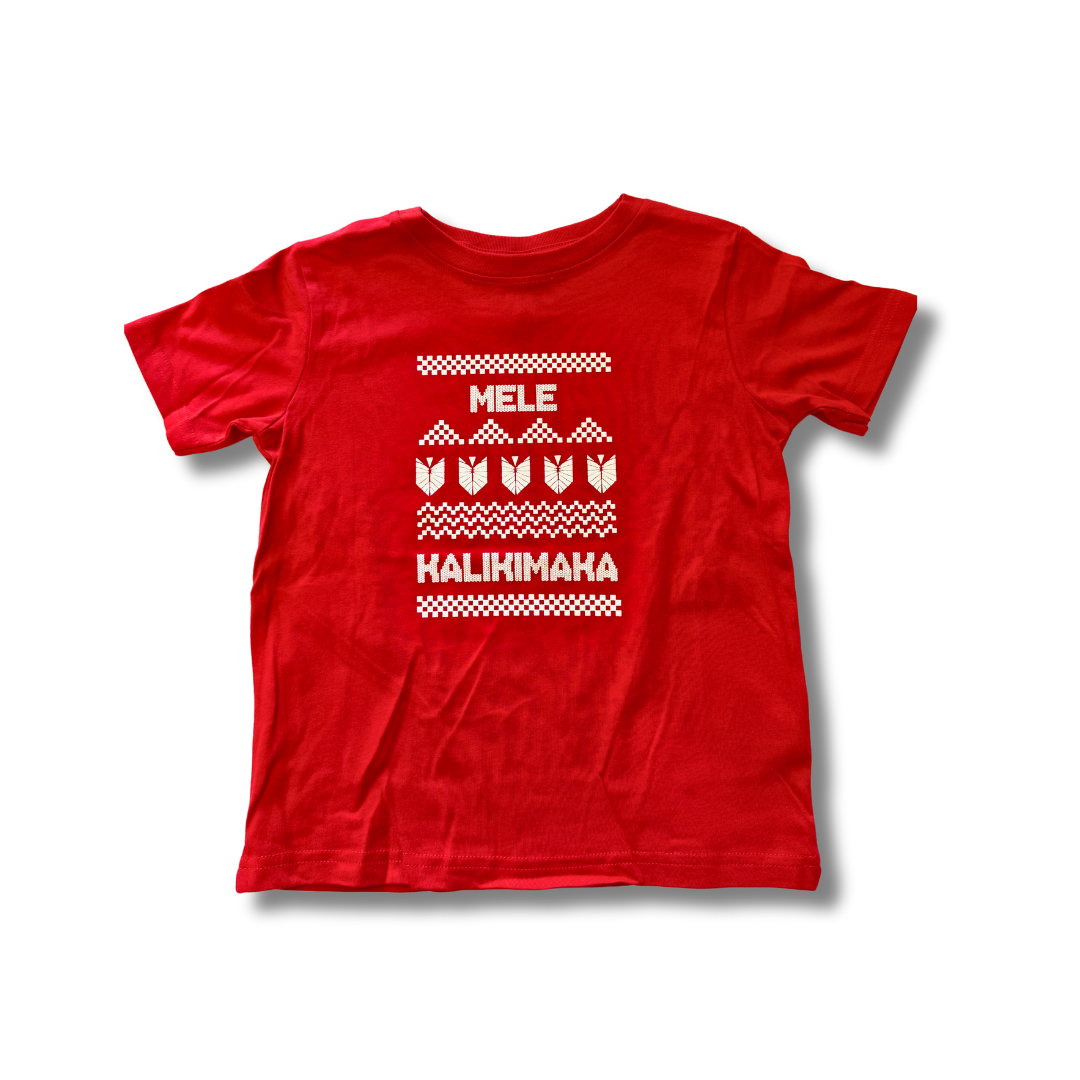 Mele Kalikimaka Ugly Christmas Keiki Tees