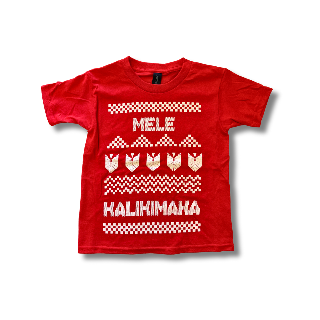 Mele Kalikimaka Ugly Christmas Keiki Tees