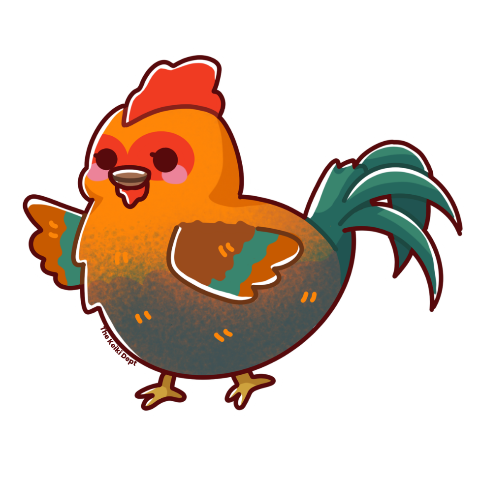 Moa Pepili (Sticker)