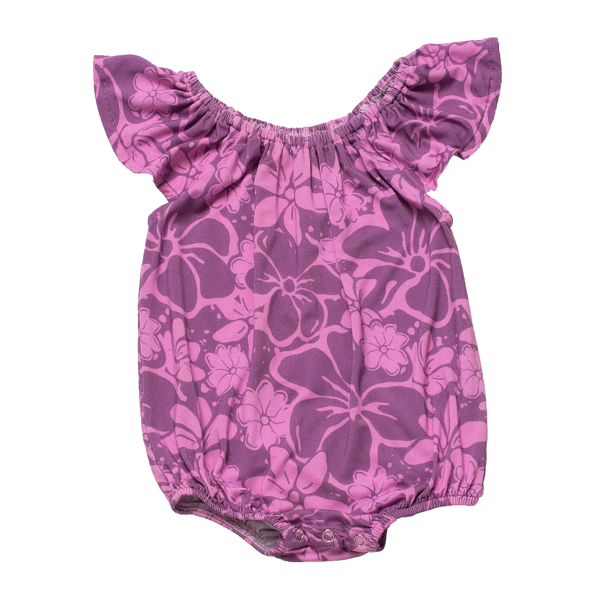 Nāʻū Bamboo Pua Flutter Bodysuit