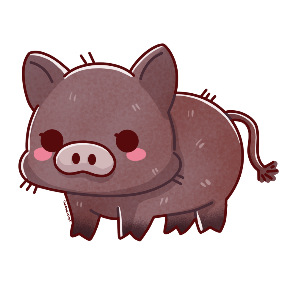 Puaʻa Pepili (Sticker)