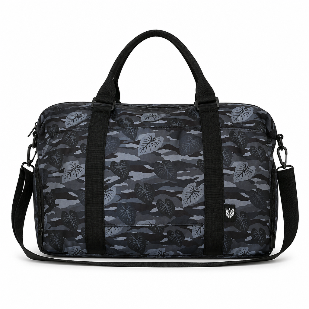 Black Camo Kalo Holoholo Tote
