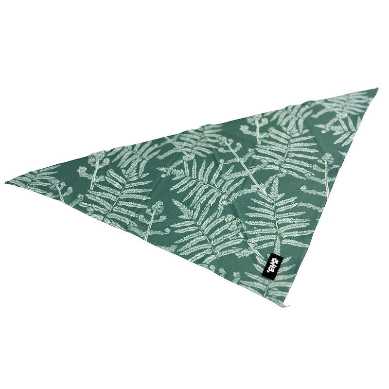 Eha Pets: Green Neke Fern Bandana