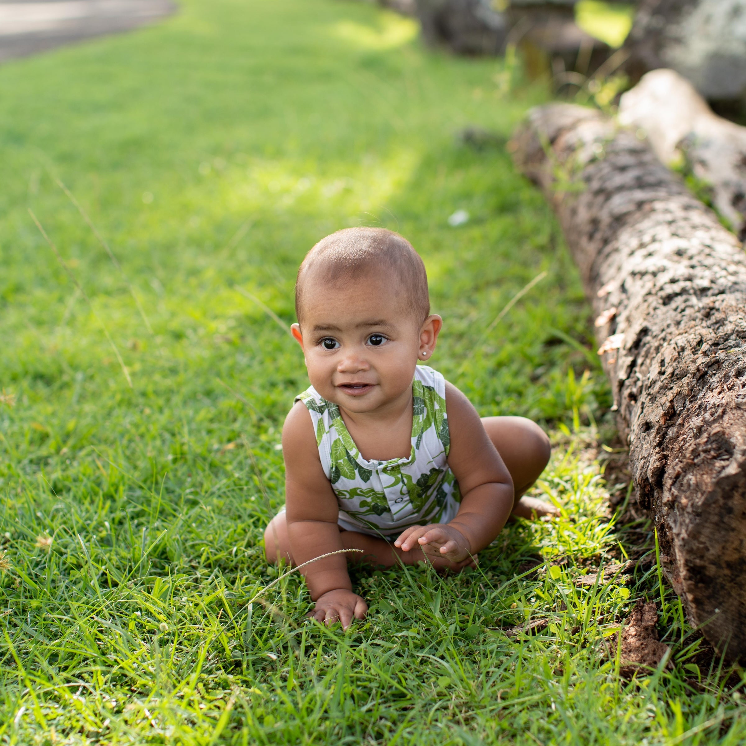 Hawaiian Loʻi Ao Tank Bamboo Tank Romper