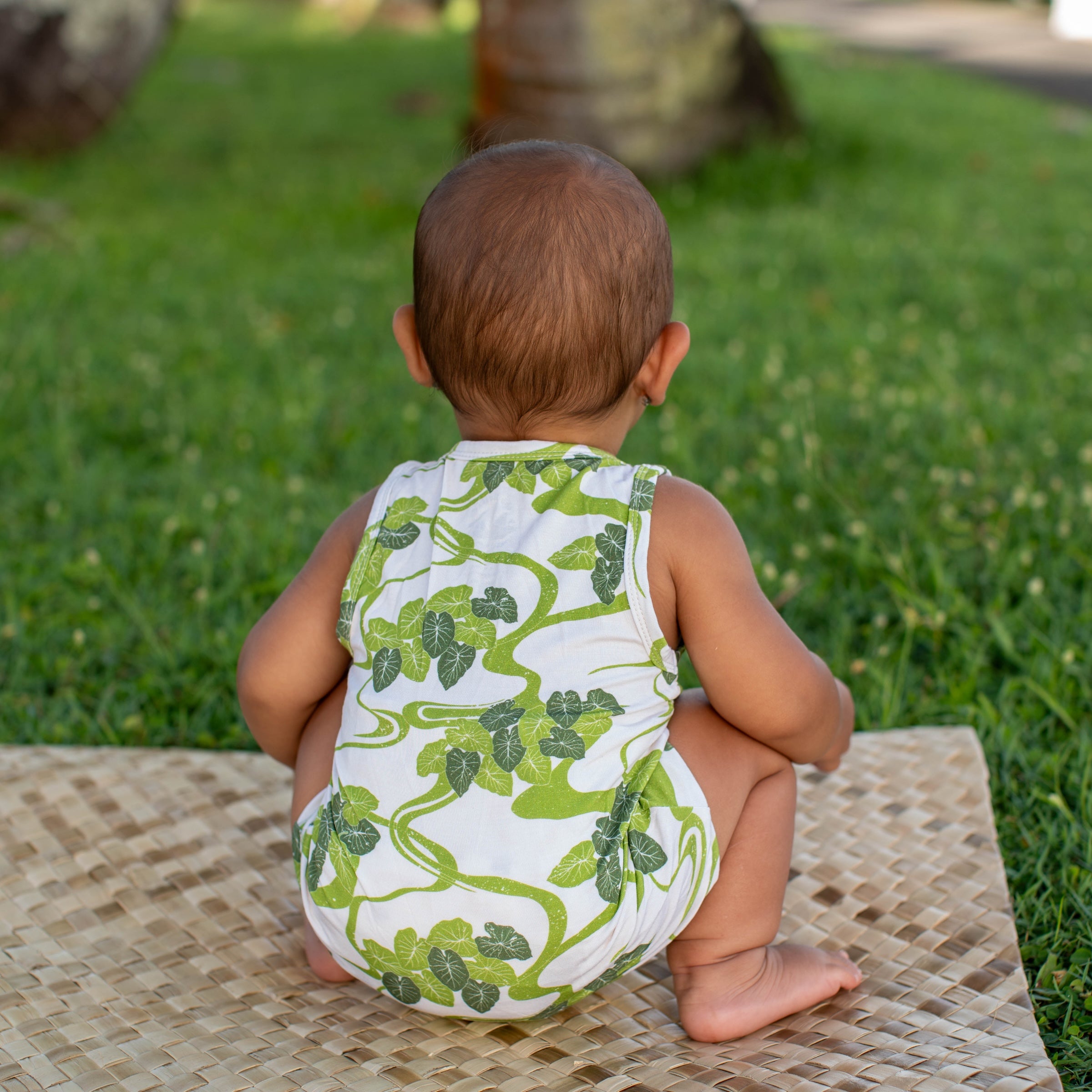 Hawaiian Loʻi Ao Tank Bamboo Tank Romper