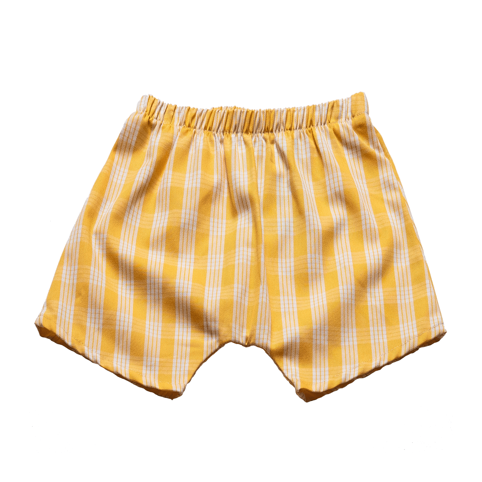 ʻIlima Yellow Palaka Harem Shorts
