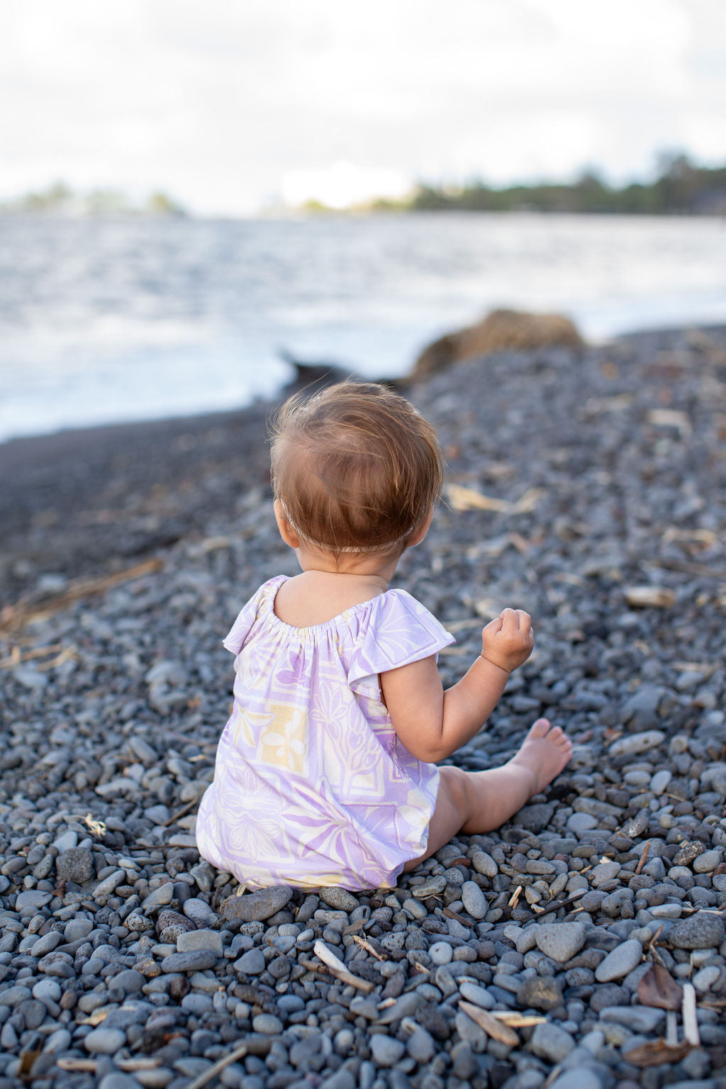 Kapa Naupaka Bamboo Pua Flutter Bodysuit
