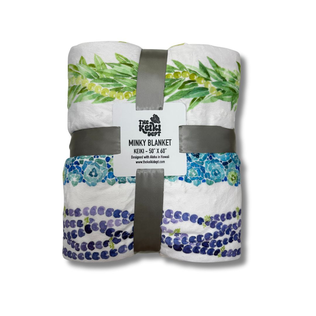 Lei Anuenue Minky Blanket