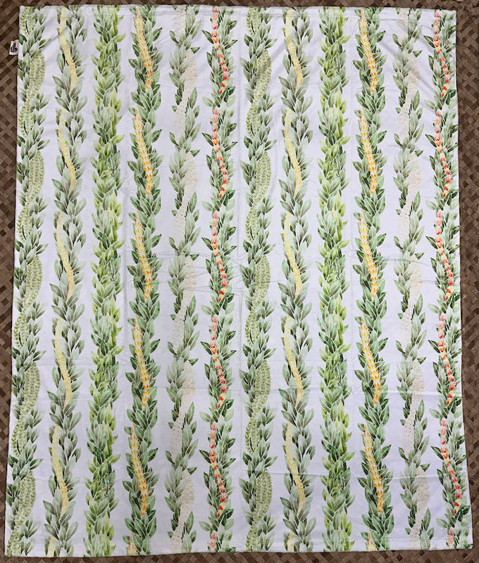 Lei Maile Minky Blanket