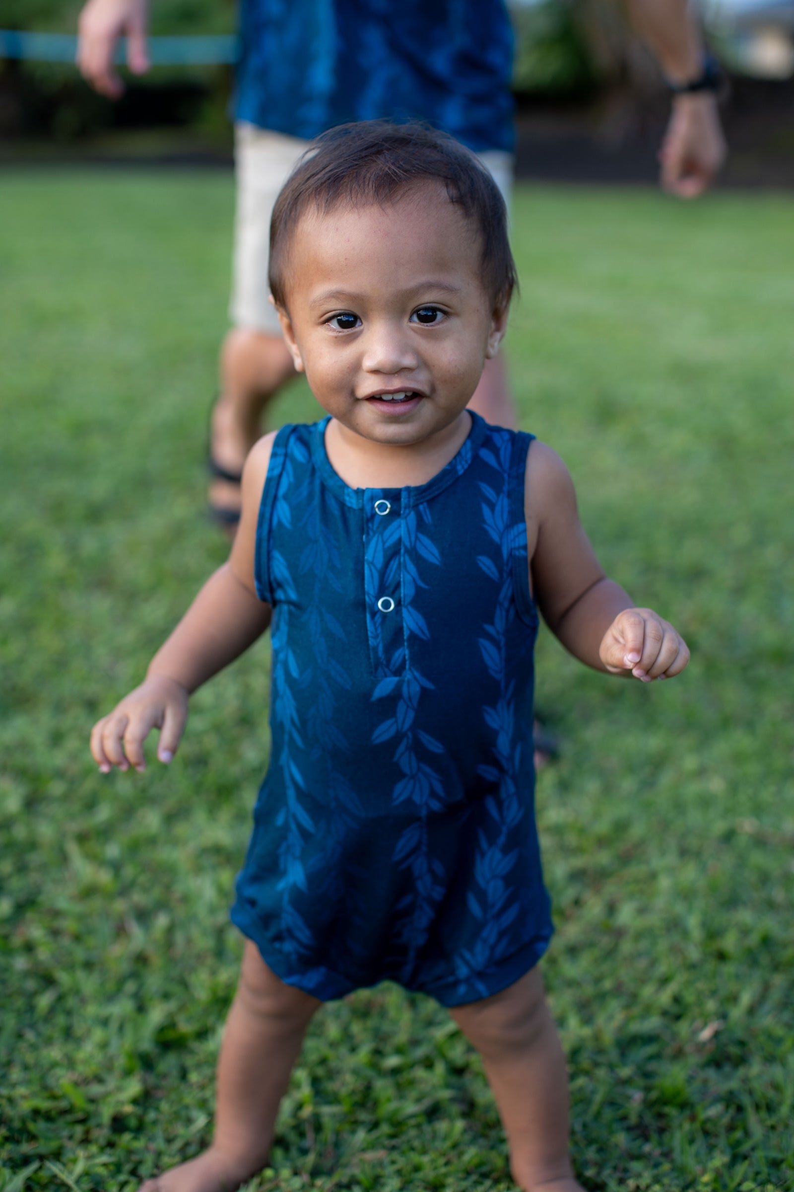 Blue Maile Strands Tank Bamboo Tank Romper