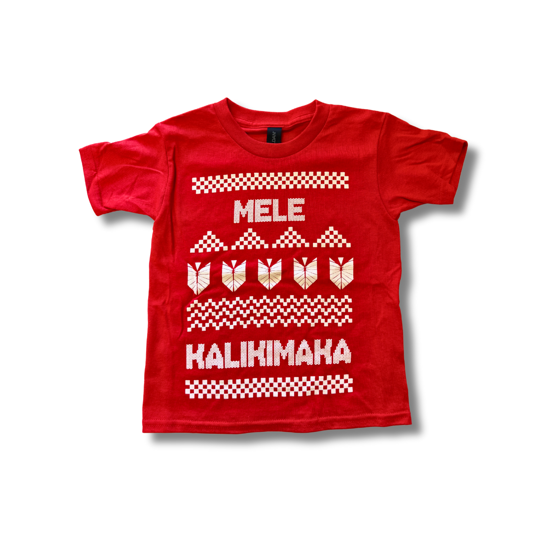 Mele Kalikimaka Ugly Christmas Keiki Tees
