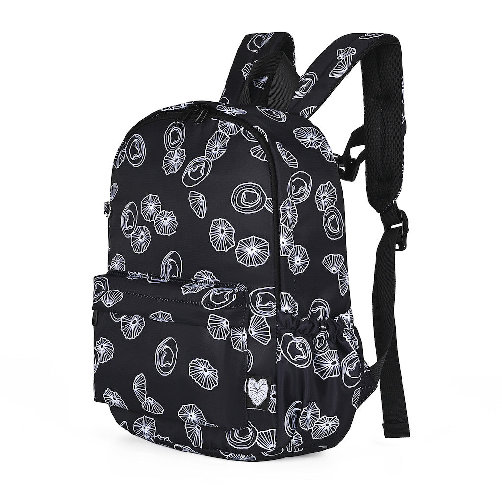 Black Opihi Shells Mini Backpack