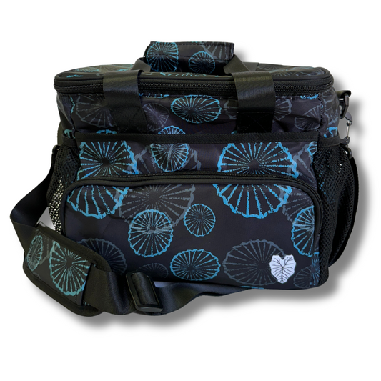 Black Opihi Bombucha Collapsible Lunch Cooler Bag