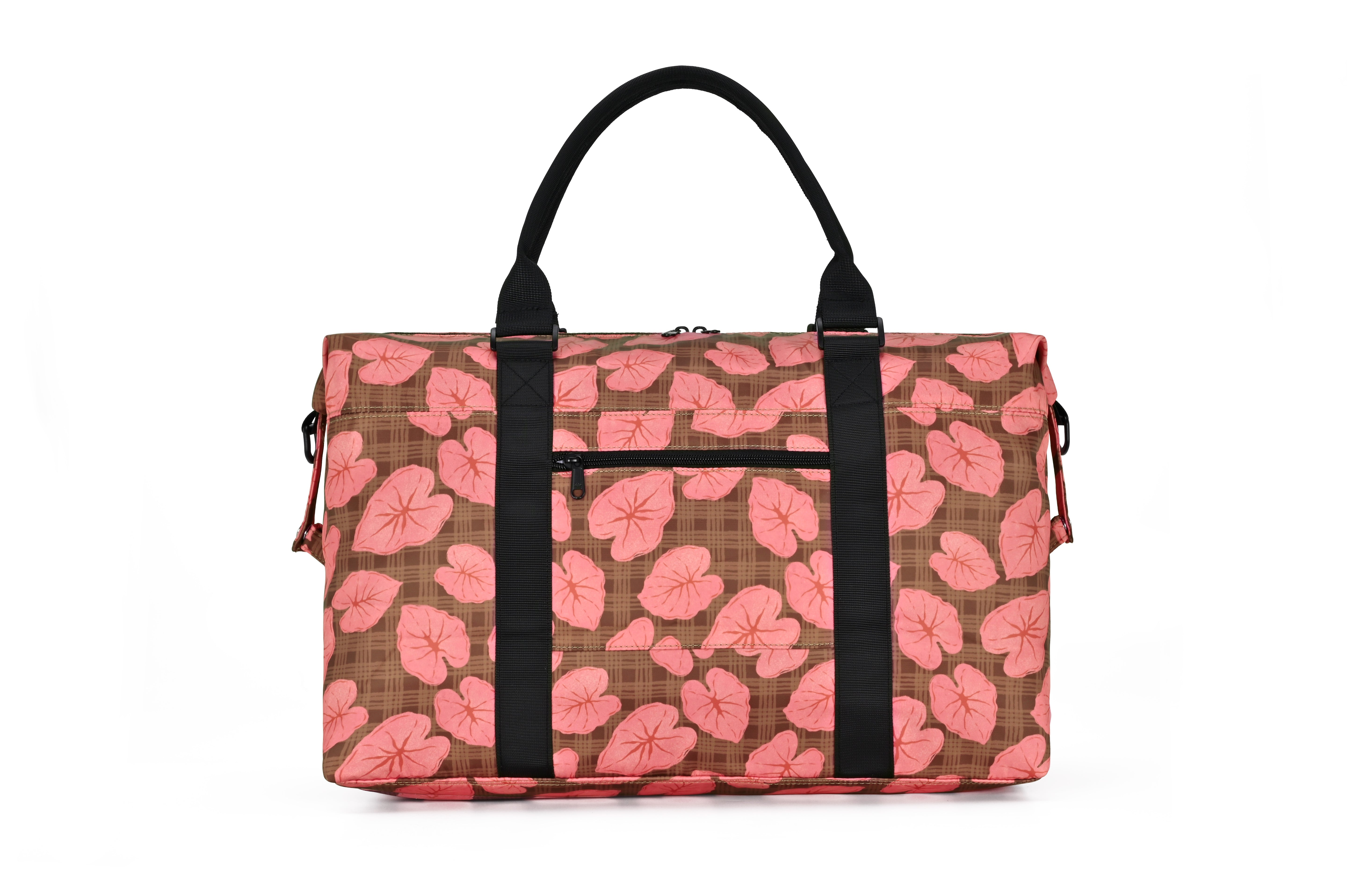 Pink Palaka Kalo Holoholo Tote