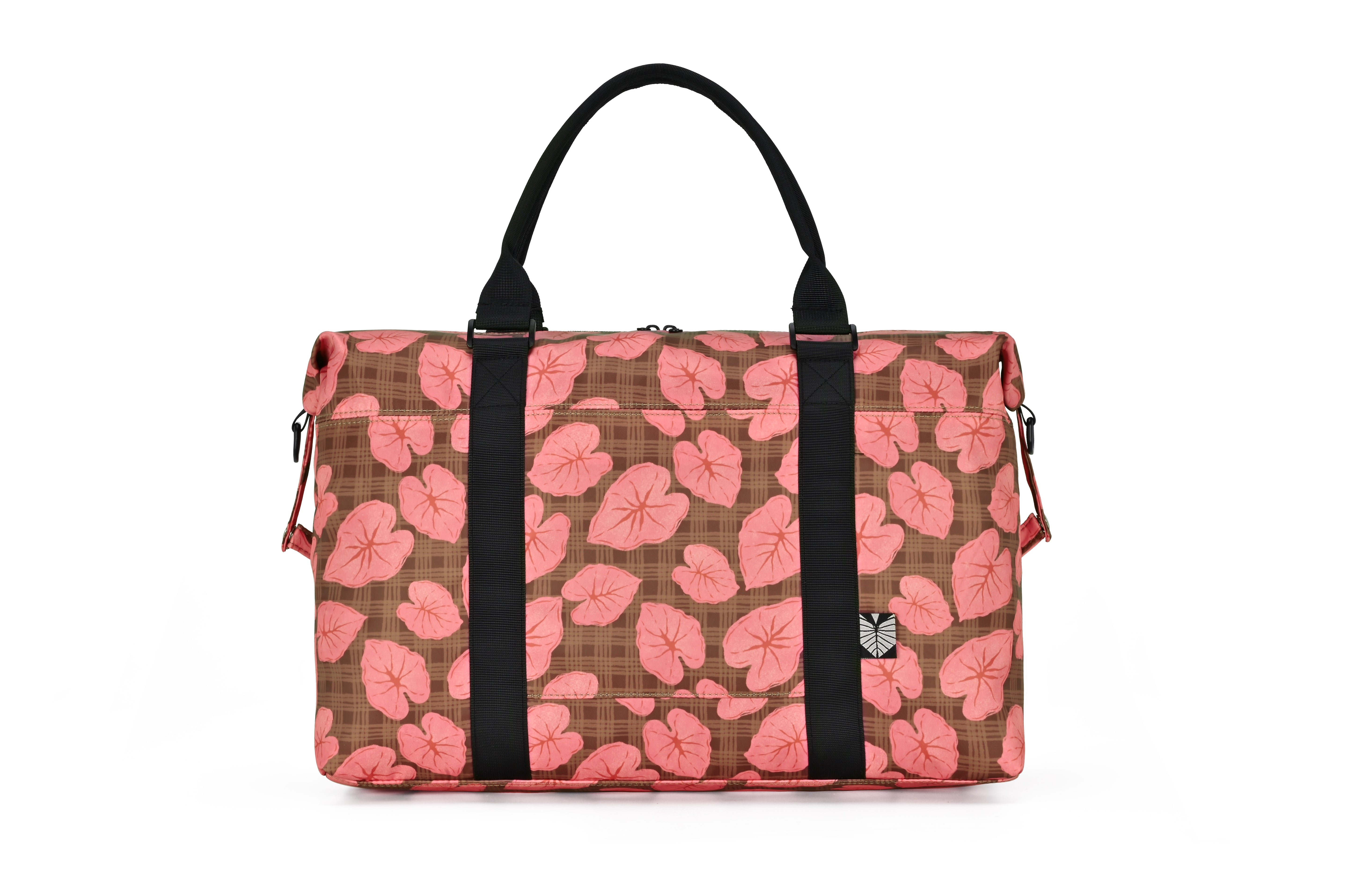 Pink Palaka Kalo Holoholo Tote