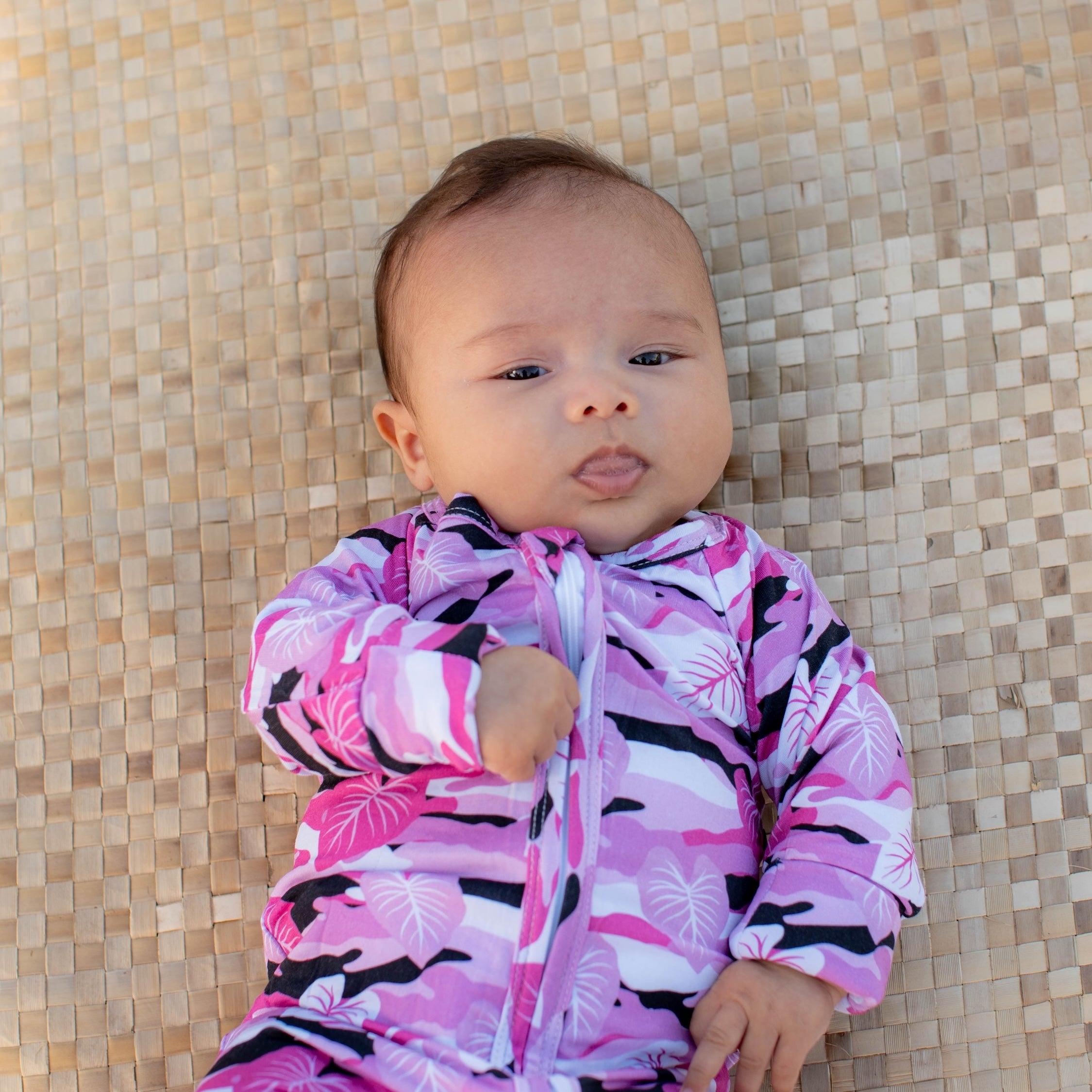 Pink Camo Kalo Bamboo Coverall