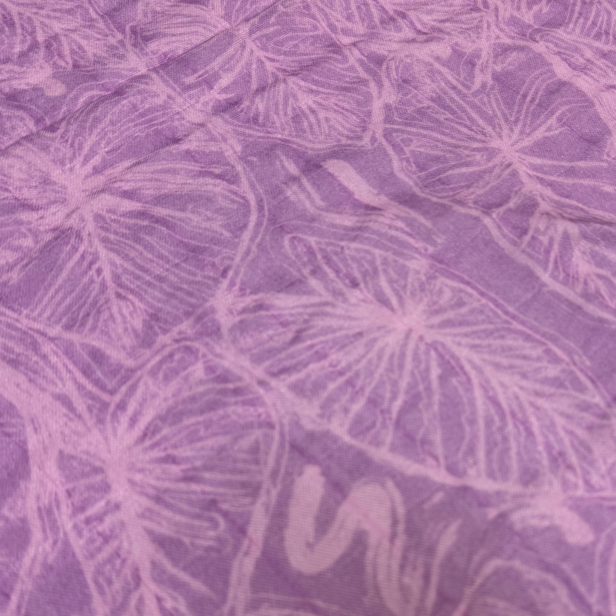 Purple Kalo Scribble Kapa Moe - Hawaiian Bamboo Swaddle