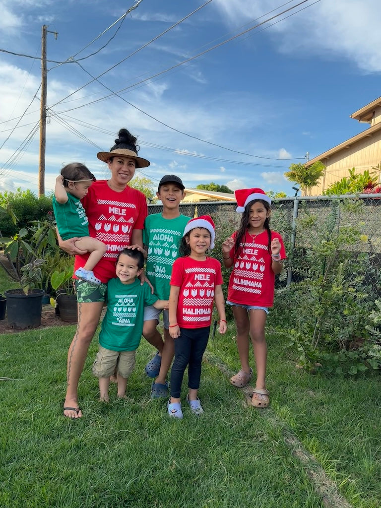 Mele Kalikimaka Ugly Christmas Adult Tees